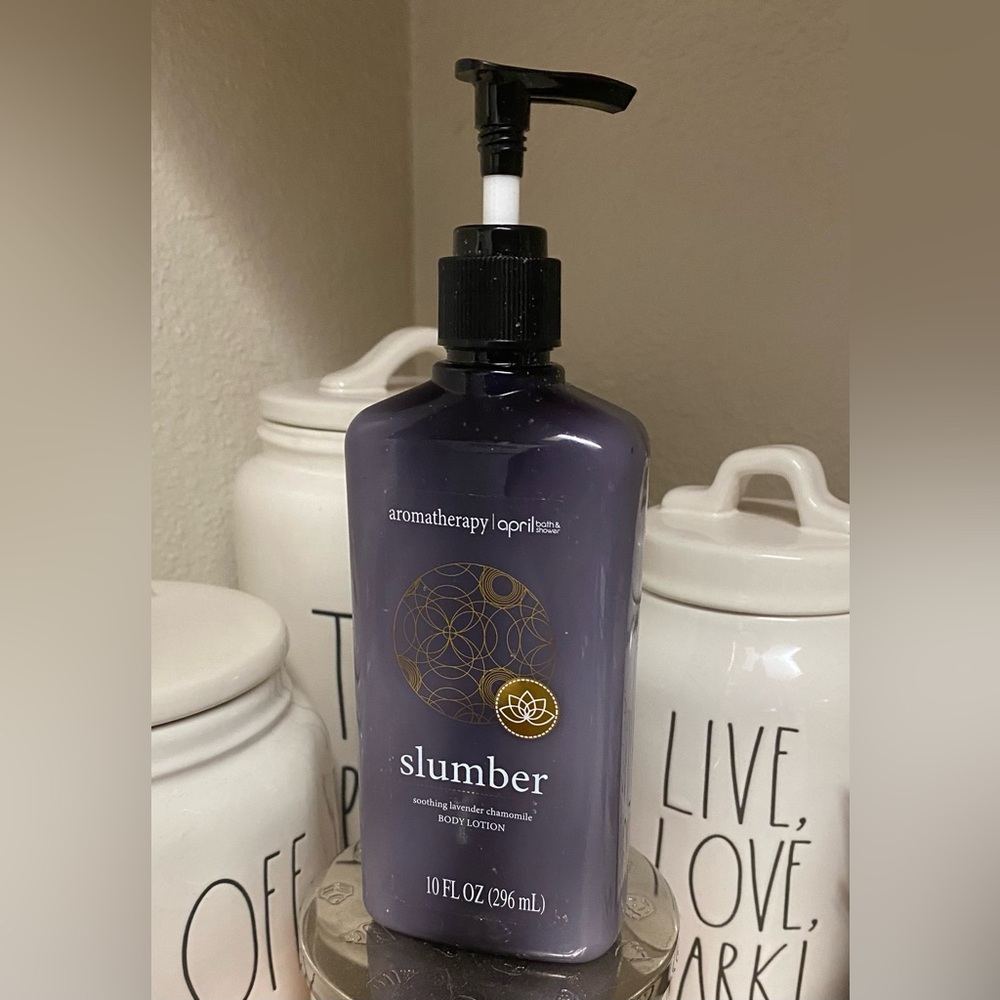 New Aromatherapy April Bath & Shower “Slumber” Body Lotion | Lavender Chamomile - Picture 2 of 2